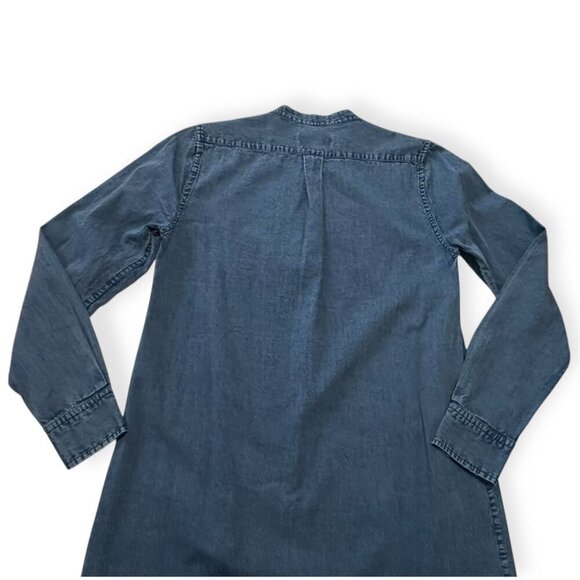 Nili Lotan Jasper Denim Maxi Dress, Blue, Size XS, New with tag - Picture 8 of 13